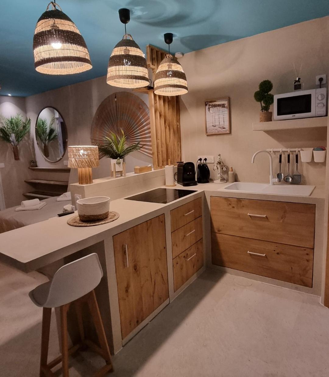 Les Spas De La Mer, Appart&Spa Aloha, 100M De La Plage, Plein Coeur Du Grau ル・グロー・デュ・ロワ エクステリア 写真