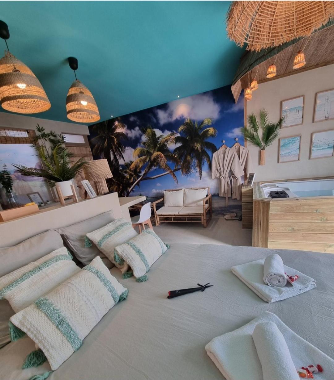 Les Spas De La Mer, Appart&Spa Aloha, 100M De La Plage, Plein Coeur Du Grau ル・グロー・デュ・ロワ エクステリア 写真