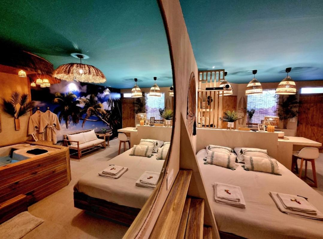 Les Spas De La Mer, Appart&Spa Aloha, 100M De La Plage, Plein Coeur Du Grau ル・グロー・デュ・ロワ エクステリア 写真