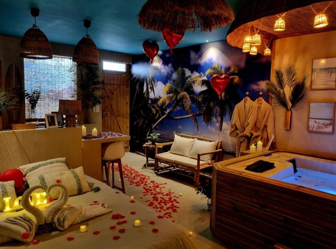 Les Spas De La Mer, Appart&Spa Aloha, 100M De La Plage, Plein Coeur Du Grau ル・グロー・デュ・ロワ エクステリア 写真